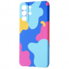 Чехол WAVE NEON X LUXO Minimalistic Case с микрофиброй для Samsung Galaxy S22 Plus – Midnight blue / Bright pink