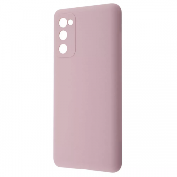 Чохол Silicone WAVE Full для Samsung Galaxy S20 FE Pink sand