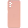Матовый силиконовый TPU чехол с защитой камеры для Samsung Galaxy A24 – Розовый / Pink Sand