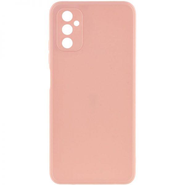 Матовый силиконовый TPU чехол с защитой камеры для Samsung Galaxy A24 – Розовый / Pink Sand