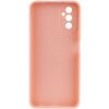 Матовый силиконовый TPU чехол с защитой камеры для Samsung Galaxy A24 – Розовый / Pink Sand 164200