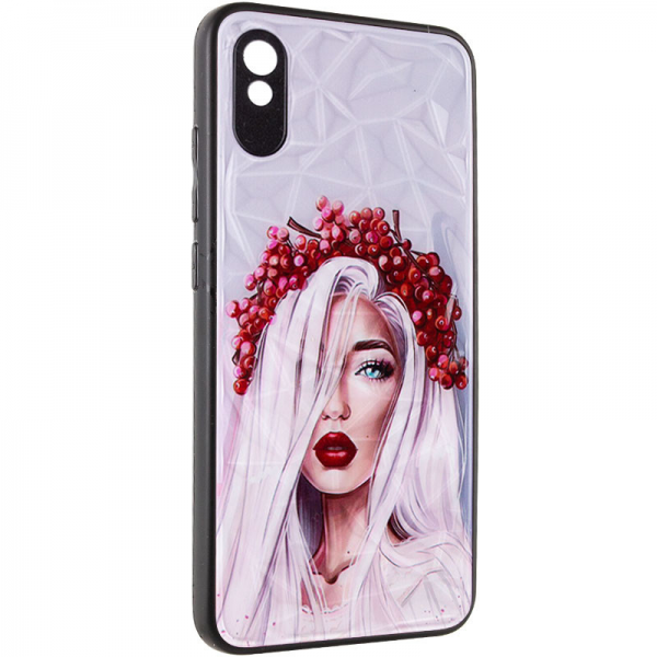 TPU+PC чехол Prisma Ladies для Xiaomi Redmi 9A – Ukrainian Girl