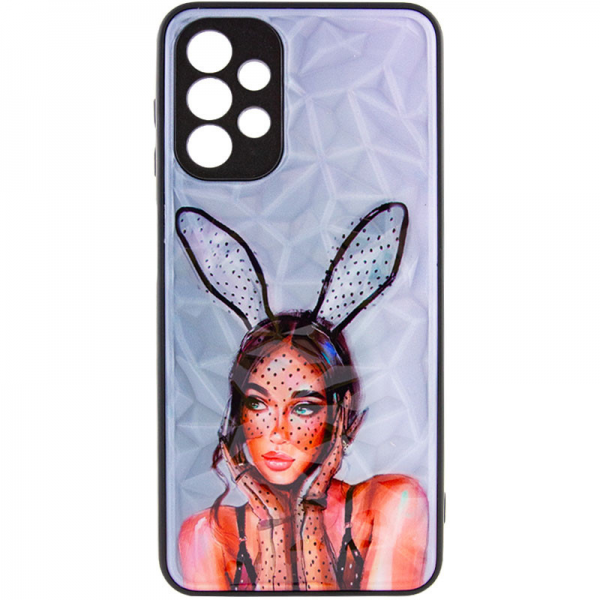 TPU+PC чехол Prisma Ladies для Samsung Galaxy A32 – Rabbit