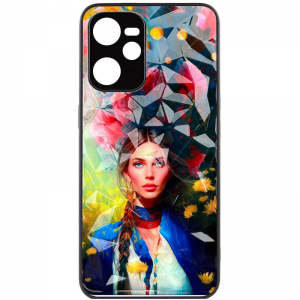 TPU+PC чехол Prisma Ladies для Realme C35 – Peonies