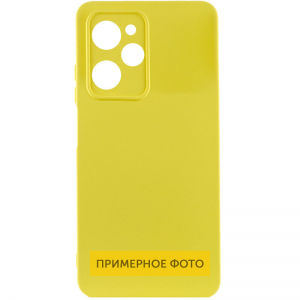 Чехол Silicone Cover Lakshmi Full Camera (AAA) для Xiaomi Redmi Note 11 / Note 11s – Желтый / Yellow