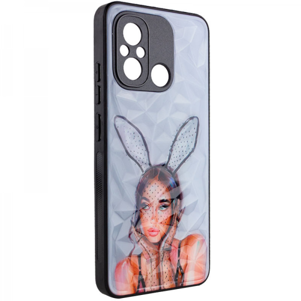 TPU+PC чехол Prisma Ladies для Xiaomi Redmi 12C – Rabbit