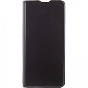 Кожаный чехол книжка GETMAN Elegant с визитницей для Xiaomi Redmi Note 8 Pro – Черный