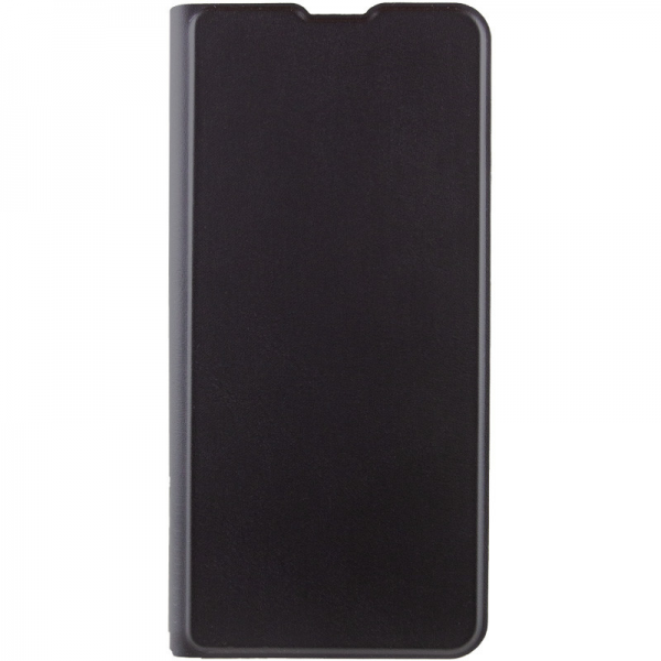 Кожаный чехол книжка GETMAN Elegant с визитницей для Samsung Galaxy A04e – Черный
