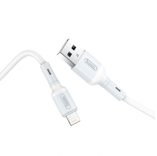 Кабель Hoco X65 Prime Charging Lightning 2.4А (1м) – White