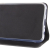 Кожаный чехол книжка GETMAN Elegant с визитницей для Xiaomi Redmi Note 8 Pro – Черный 167155