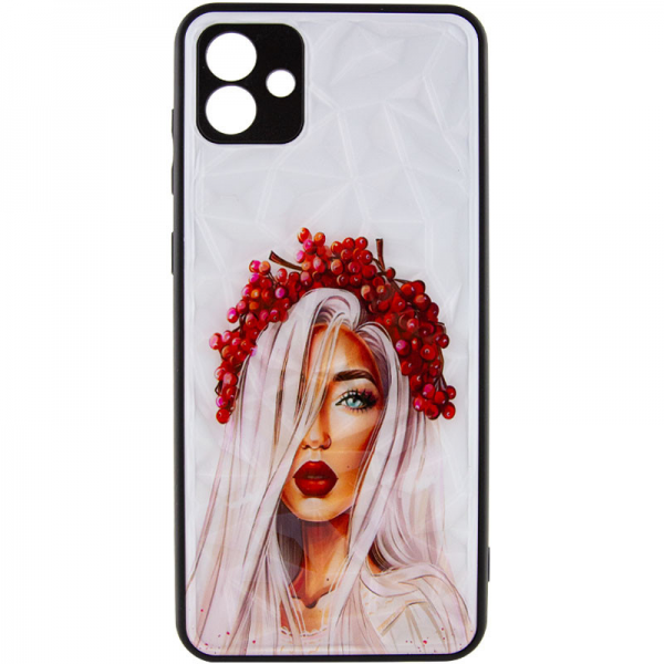 TPU+PC чехол Prisma Ladies для Samsung Galaxy A04 – Ukrainian Girl