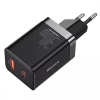 Сетевое зарядное устройство Baseus Super Si Pro Quick Charger Type-C+USB 30W – Black