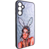 TPU+PC чехол Prisma Ladies для Samsung Galaxy A04s – Rabbit 166657