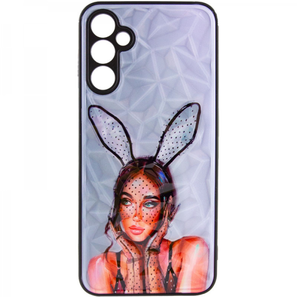 TPU+PC чехол Prisma Ladies для Samsung Galaxy A04s – Rabbit