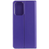 Кожаный чехол книжка GETMAN Elegant с визитницей для Xiaomi Redmi Note 10 Pro – Фиолетовый 167187