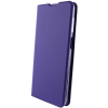 Кожаный чехол книжка GETMAN Elegant с визитницей для Xiaomi Redmi Note 10 Pro – Фиолетовый 167188