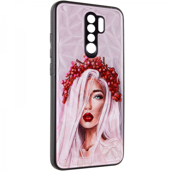 TPU+PC чехол Prisma Ladies для Xiaomi Redmi 9 – Ukrainian Girl