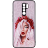 TPU+PC чехол Prisma Ladies для Xiaomi Redmi 9 – Ukrainian Girl 166918