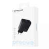 Сетевое зарядное устройство Proove Silicone Power 45W (Type-C + USB) – Black 166193
