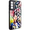 TPU+PC чехол Prisma Ladies для Samsung Galaxy S21 FE – Peonies