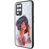 TPU+PC чехол Prisma Ladies для Oppo A54 – Girl in a hat 166483