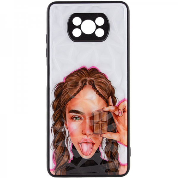 TPU+PC чехол Prisma Ladies для Xiaomi Poco X3 NFC / Poco X3 Pro – Chocolate