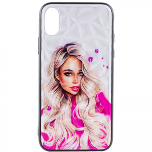 TPU+PC чехол Prisma Ladies для Iphone XR – Pink