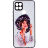 TPU+PC чехол Prisma Ladies для Oppo A15s / A15 – Girl in a hat