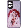 TPU+PC чехол Prisma Ladies для Xiaomi Redmi 12 – Ukrainian Girl 166853