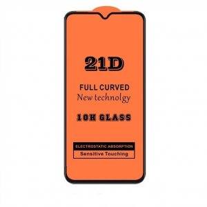 Защитное стекло 21D Full Glue Glass для Tecno Pop 5 LTE – Black
