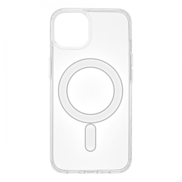 Чохол Clear Case MagSafe для Iphone 15 Plus Прозорий