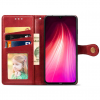 Кожаный чехол-книжка GETMAN Gallant для Xiaomi Redmi 5 Plus – Красный 167601