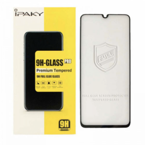 Защитное стекло 3D (5D) Perfect Glass Full Glue Ipaky на весь экран для ZTE Blade A51 / A71 – Black