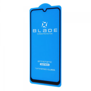 Защитное стекло 3D (5D) Blade ANTISTATIC Series Glass Full Glue на весь экран для Samsung Galaxy A20 / A30 / A30s / A50 / M30 / M30s / M31 / M21- Black