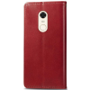 Кожаный чехол-книжка GETMAN Gallant для Xiaomi Redmi 5 Plus – Красный 167644