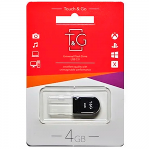 Флеш-память 4GB T&G Shorty 010 – Black