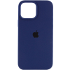 Чохол Silicone Case для Iphone 15 Pro Синій / Deep navy