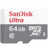 Карта памяти SanDisk MicroSDXC (UHS-1) Ultra 64GB (120 MB/s) – Black