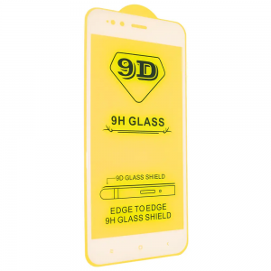 Защитное стекло 9D Full Glue Cover Glass на весь экран для Xiaomi Mi 5x / Mi A1 – White