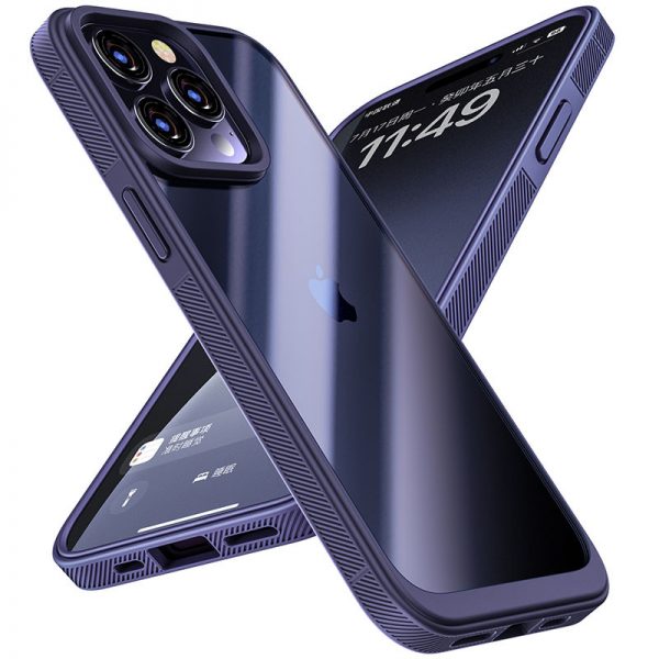 Чохол полупрозорий Pulse для Iphone 15 Pro Max Purple