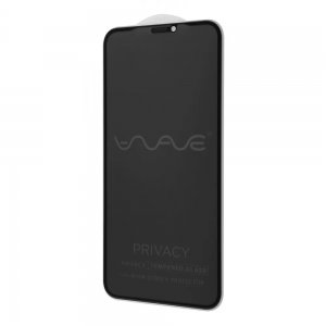 Защитное стекло Анти-шпион 9H WAVE Privacy на весь экран для Iphone 11 / XR – Black
