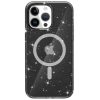 Чехол TPU Galaxy Sparkle с MagSafe и блестками для Iphone 15 Pro Max – Black