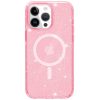 Чехол TPU Galaxy Sparkle с MagSafe и блестками для Iphone 15 Pro Max – Pink