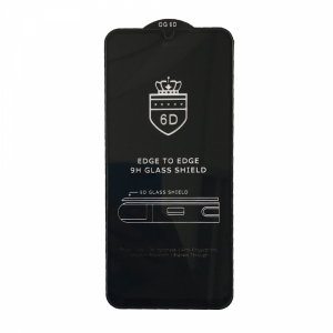 Защитное стекло 6D EDGE to EDGE на весь экран для Xiaomi Redmi Note 8T  – Black