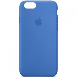Чехол Silicone Case 360 для Iphone 7 / 8 / SE 2020 Синий / Capri Blue