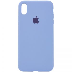 Чехол Silicone Case 360 для Iphone XR Голубой / Lilac Blue