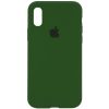 Чехол Silicone Case 360 для Iphone XR Зеленый / Dark Olive
