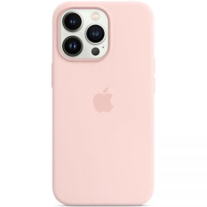 Чехол Silicone Case 360 для Iphone 13 Розовый / Chalk Pink