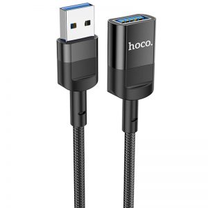 Кабель USB удлинитель Hoco U107 USB 3.0 1.2м Black