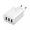 Сетевое зарядное устройство Baseus Compact 17W 3USB White 174499